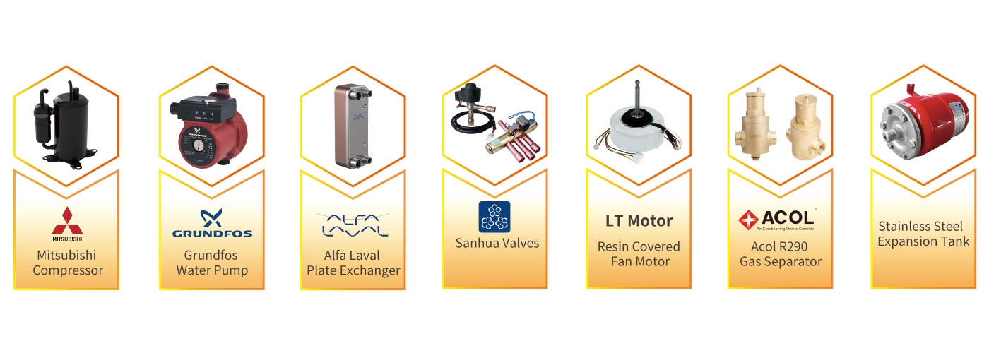 R290 Floor Heating Heat Pump